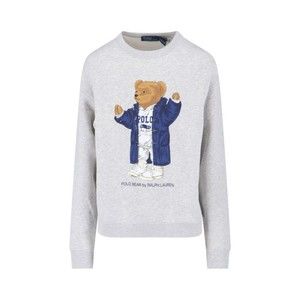 Polo Ralph Lauren Crewneck Sweatshirt Polo Bear Grey - NWT